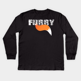 Furry Kids Long Sleeve T-Shirt